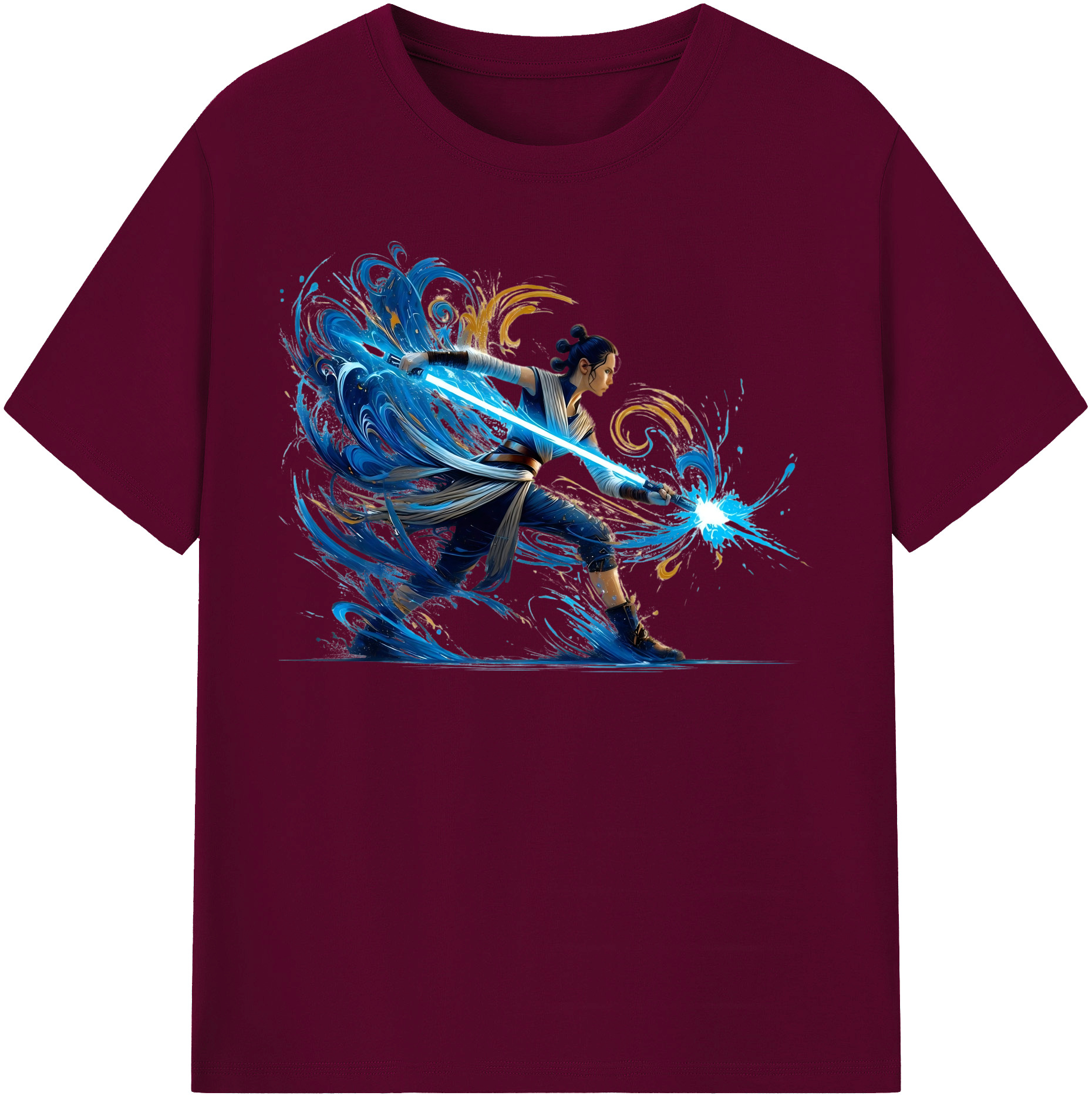 （画像用） スター・ウォーズ Star Wars レディースカジュアルプリントTシャツ（綿100％）